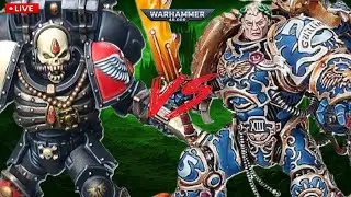 🩸Blood Angels vs  Orbital Assault ℧ Ultramarines! Warhammer 40k Tabletop Simulator (TTS)!