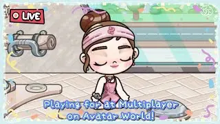 [LIVE] PLAYING ON THE MULTIPLAYER FOR A PILATES STUDIO! 🧘&zwj;♀️😄 | Avatar World with Jassiel!