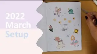 Bullet Journalling | March 2022 Bujo Setup