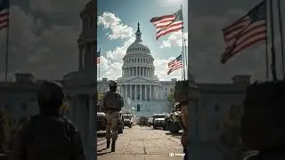 U.S. Female Soldiers Defending Washington D.C. &ndash; Honor, Strength, and Patriotism#shorts #ai #war