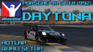 Hotlap | Porsche 911 GT3 R (992) | Daytona International Speedway (Road Course) | Quali Setup