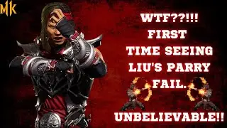 Road To MK1: Liu Kang Can't Parry Fly Kick!!! Wow...This Was One Insane Liu Kang Mirror