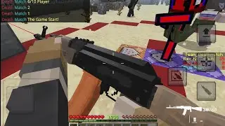 Shadow Company V0.2 AK-74M Team Deathmatch Gameplay [MC BE 1.21.50+]