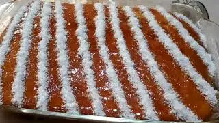 كيكة البرتقال🥧 روعة في المذاق نتمنى تجربوها😋👌