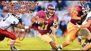Saquon Barkley INCREDIBLE High School Highlights
