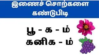 இணைச்சொற்கள் விளையாட்டு 🧠 | Tamil Word Game Challenge | Tamil Grammar Learning @DSinfotainment