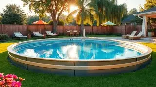 Around above Ground Pool | above Ground Pool landscaping ideas on a budget | Home decor ideas