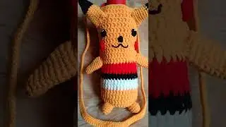 How to/ PICACHU BOTTLE HOLDER #allaboutcrochet #madetoorder