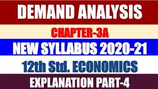 12 th SYJC- ECONOMICS NewSyllabus { Ch-3-Demand Analysis -Types of Demand(Part -4 )}2020-21