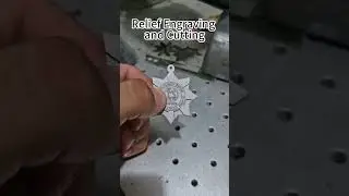 ✨ 2.5D Fiber Laser: Stunning Metal Medal Molds