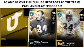 96 & 98 OVERALL PULLS! HUGE UPGRADES TO THE TEAM! PACK AND PLAY EPISODE 17! MADDEN 20 ULTIMATE TEAM
