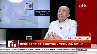 Info Studio | Reducere de dioptrii - technica Smile | invitat dr Levai Lehar clinica Vitreum