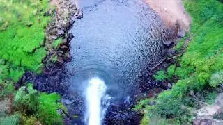 Amazing Lone Creek Falls Drone Footage