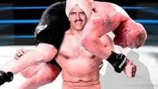 WWE Championship Bout | Dara Singh vs Brock Lesnar | Slobber Knocker