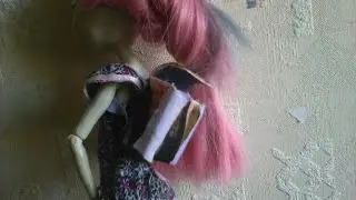 How to make school backpack for doll : )