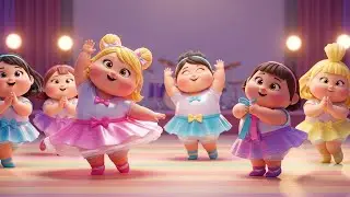 Showtime Sparkle! Dolls Get Ready for the Big Dance 🎀🩰 | Nursery Rhymes for Kids