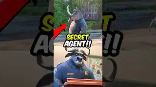 ZOOTOPIA Rhino 🦏 Secret Agent ?