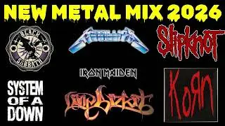 20 MIX METAL NEW PLAYLIST 2026 METALLICA , IRON MAIDEN , SLIPKNOT , SLAYER , PANTERA , SOD