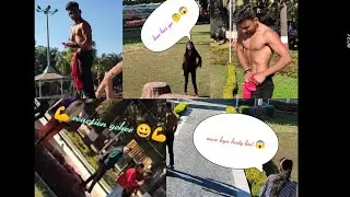 when bodybuilder goes shirtless in 🇮🇳 /girls reaction 😱 like this/#viral#fitness#bodybuilding#video