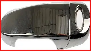 Dorman 80532 Front Driver Side Exterior Door Handle Compatible with Select Models, Chrome