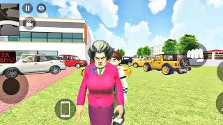 Indian Theft Auto Simulator 3d 🎯 // Franklin new character 😈 scary teacher aur Ben 10 character