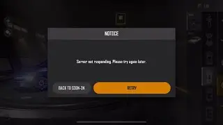 PUBG MOBILE NEW STATE SERVER DID NO RESPONDING/REWARDS NOT COLLECTING