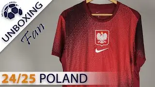 Poland Away Jersey 24/25 (Minejerseys) Fan Version Unboxing Review