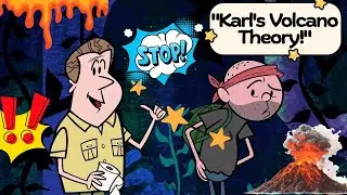 Why Does Karl Pilkington Think A Volcano Needs Filling In? | The Ricky Gervais Show (XFM)