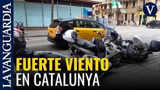 El Govern suspende la actividad educativa para este jueves a causa del fuerte viento en Catalunya