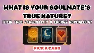 ✨ What is your Soulmate's True Nature & Personality? Truth Revealed 💫| Pick a Pile #lovetarot