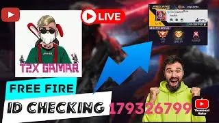 Hindi Free Fire MAX : 👍 🔴  LIVE ID Checking: Drop your ID for a Shoutout & Inspection! 🔥