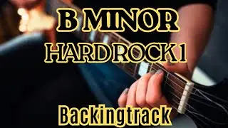 B Minor Hard Rock Backing Track | Heavy Groove for Guitar Solo & Improvisation