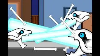 Can't you BUZZ off! staring: sans and fly