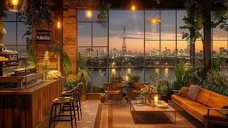 Cozy  Cafe Ambience Relaxing Jazz Sounds for Work Jazz  & Funk Grooves  Lofi Music  -Instrumental-