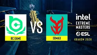 BC.Game vs. 3DMAX - IEM Krak&oacute;w 2026 - Upper bracket