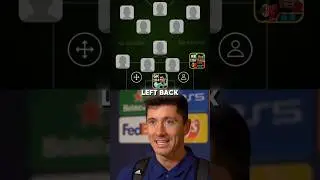 Robert Lewandowski Pick his Ultimate Team ⚡#efootball #pes #fifa