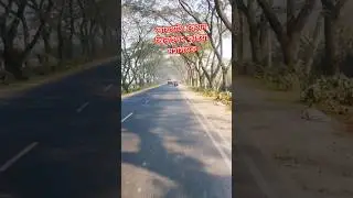 ঝিনাইদহ কুষ্টিয়া মহাসড়ক#VIP road #song #natural video 📸#reels #viral short#new vlog video