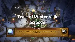 راهنمای اچیومنت&zwnj;های جشن زمستان | Feast of the Winter Veil: Scrooge Achievement Guide