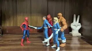 Spider-Man of Earth-616 meets the Fantastic Four of Earth-828