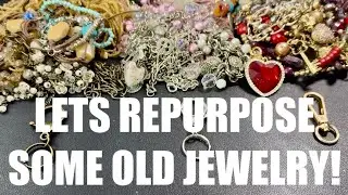 Artisan Hour! Let's Turn Some Old Broken Jewelry Into Something New And Pretty Again! 