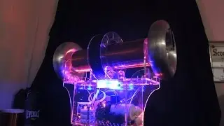 Mini Museum Tabletop BI-Polar Musical Tesla Coil Demo
