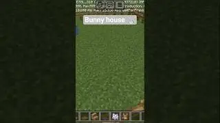 Bunny house 🐰#minecraftbuilding #minecraft