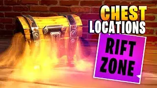 Rift Zones & ALL Chest Locations - Fortnite Week 3 Challenges (Worlds Collide Mission)