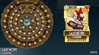 Skullgirls Mobile completando &aacute;rbol de habilidad y evoluci&oacute;n a diamante valentine Last hope