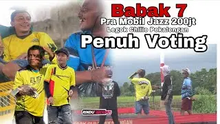 Asli Seru💥 Penuh Angkat Tangan Keatas‼️Babak 7 Penuh Voting Pra Mobil Jazz legok Cili