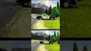 Diecast Police Chase: Hot Wheels Ferrari vs Diecast Crash