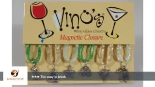 Vino's Surfs Up Magnetic Wine Glass Charms, Set of 6 | Review/Test