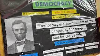 Democracy Teaching Aids - Chart and Model of Social Science for B.Ed. & other teaching courses