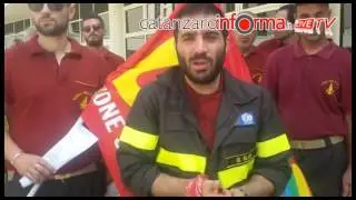 Manifestazione Usb Vigilfuoco