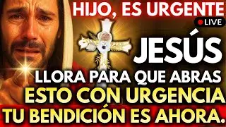 😢 JESÚS LLORA PARA QUE ABRAS ESTO SIN MIEDO HOY… TU MILAGRO ES AHORA